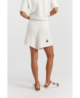 Women's Cotton Snoopy Crochet Shorts