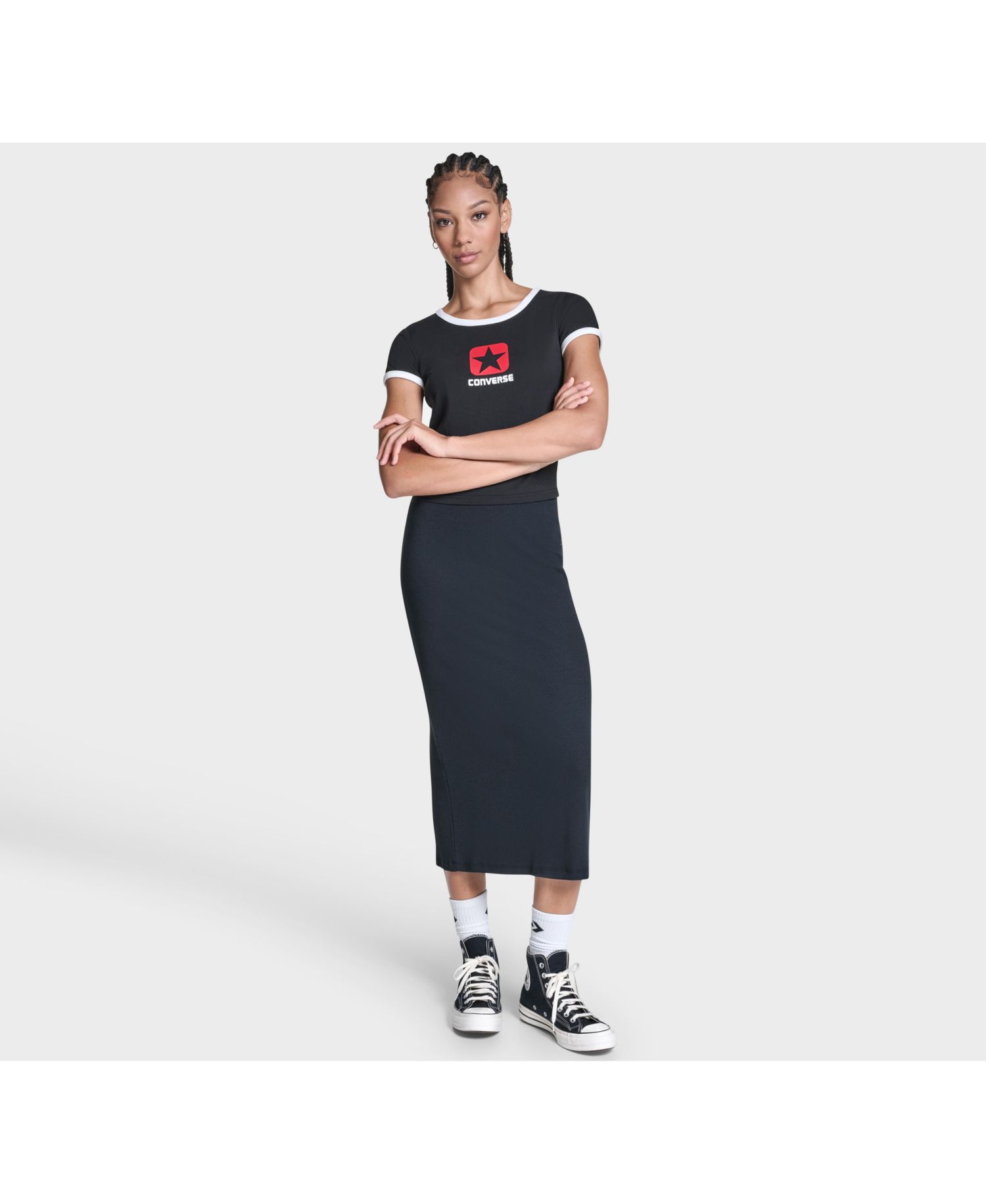 Women's Retro Box Star T-Shirt