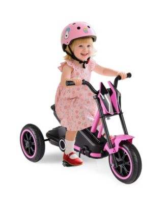 Toddler 3-Wheel Tricycle Bike with Pedals for Forward and Reverse