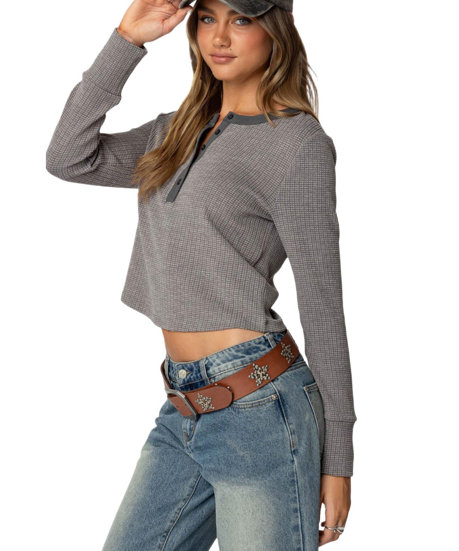 Women's Ruth Henley Waffle Top
