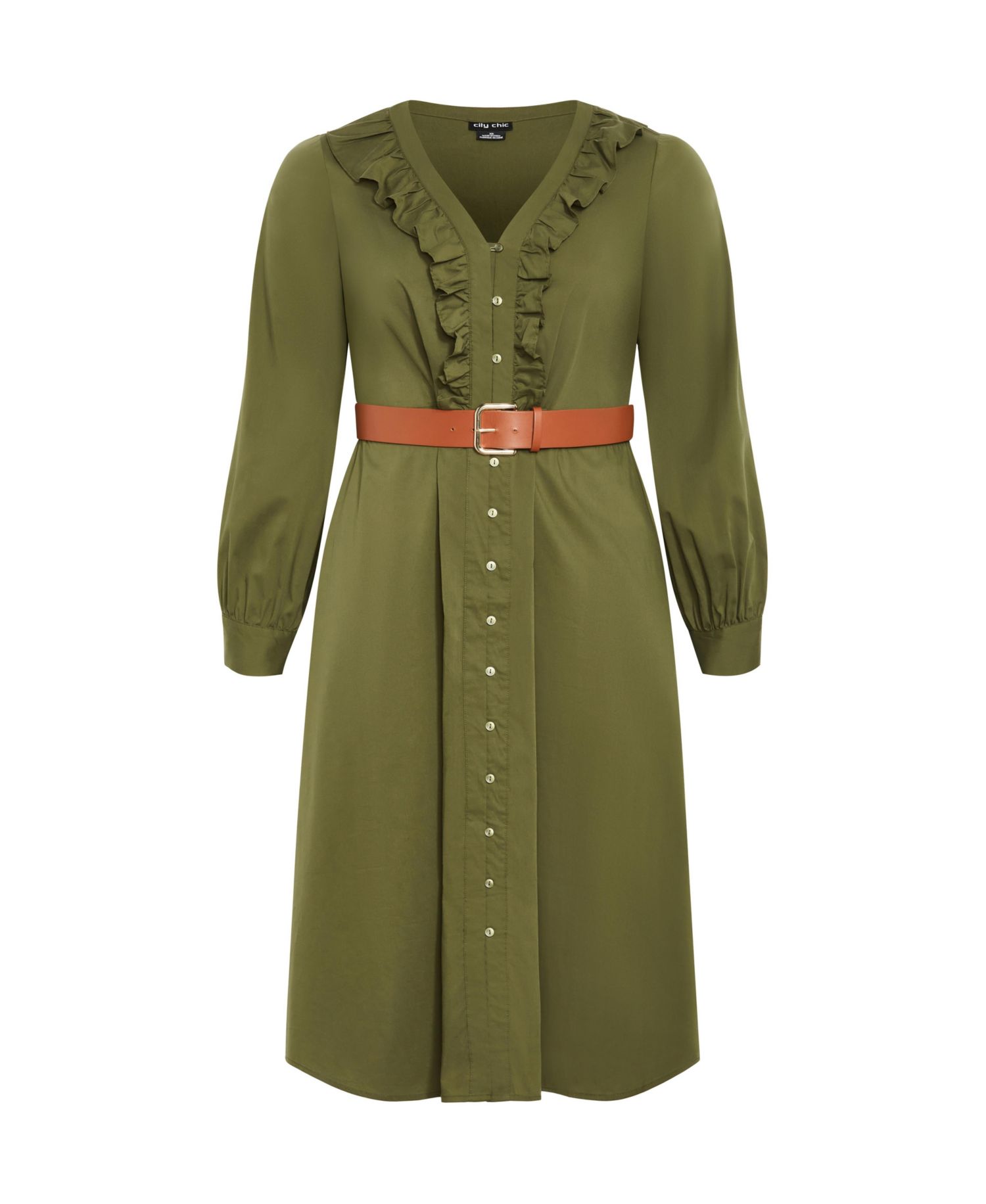 Women's Plus Size Zoe Belted Dress