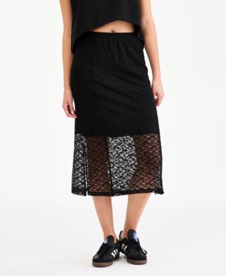Women's Lace A-Line Skirt