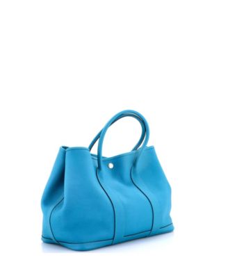 36 Garden Party Tote Leather