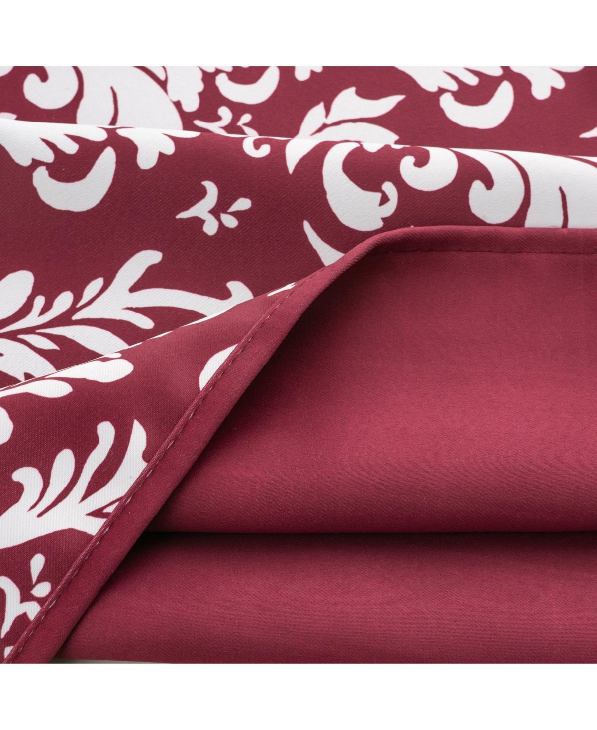 Olivia Gray Cressida 190 Gsm Reversible Blackout Polyester Grommet Curtain Panel