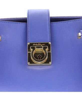 Small Gancio Lock Tote Leather