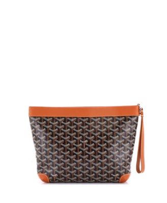 Goyardine Conti Pouch Coated Canvas