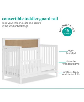 Loft Art Deco Convertible Crib Toddler Guard Rail