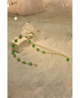 Jillian — Jade Beaded Bracelet