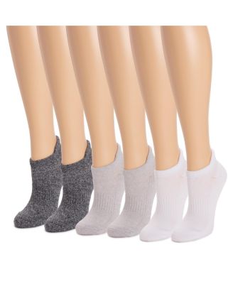 Women's Low Cut Ankle Compression Socks, 6 Pair Pack