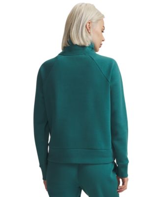 Women's Rival Fleece Mock-Neck Half-Zip Sweatshirt