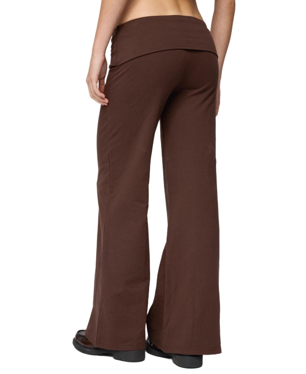 Edikted Women's Wide Leg Fold Over Pants