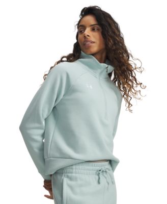 Women's Rival Fleece Mock-Neck Half-Zip Sweatshirt