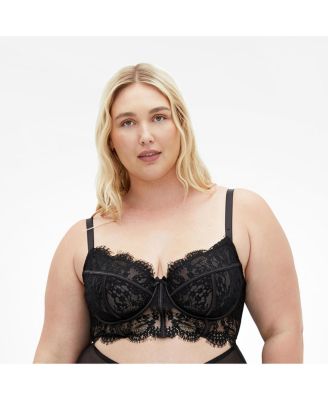 Women's Plus Size Arabella Longline Underwire Bra