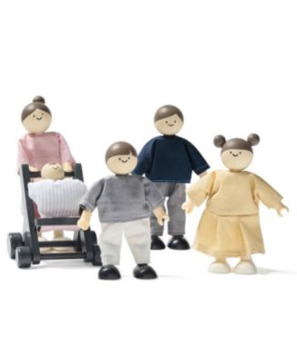 Wooden Dollhouse Dolls