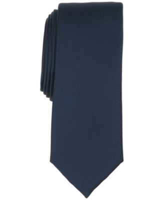 Men's Burnel Micro Check Slim Tie