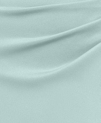 Petite Asymmetric Front Slit Evening Gown