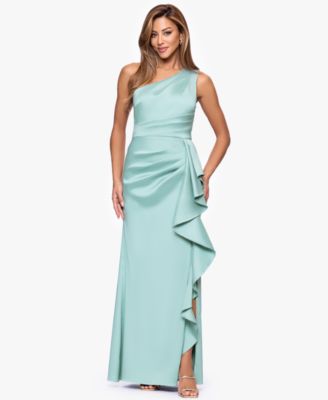 XSCAPE - Petite One-Shoulder Ball Gown