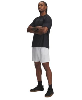 Men's Moisture-Wicking Logo-Print 8-1/4" Tech Shorts