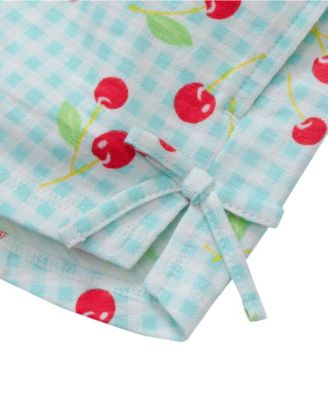 Little And Big Girls Knit Side Bow Shorts