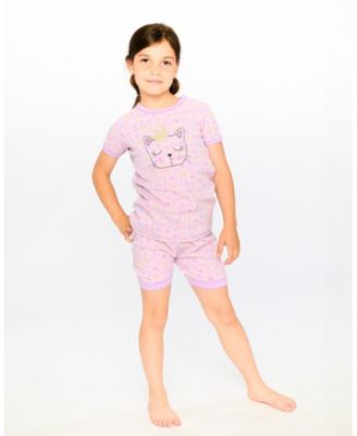 Toddler Girls Cotton Two-Piece Pyjama Set Animal Print