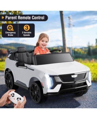 24V Ride on Truck 2-Seater Licensed Cadillac with Remote Control