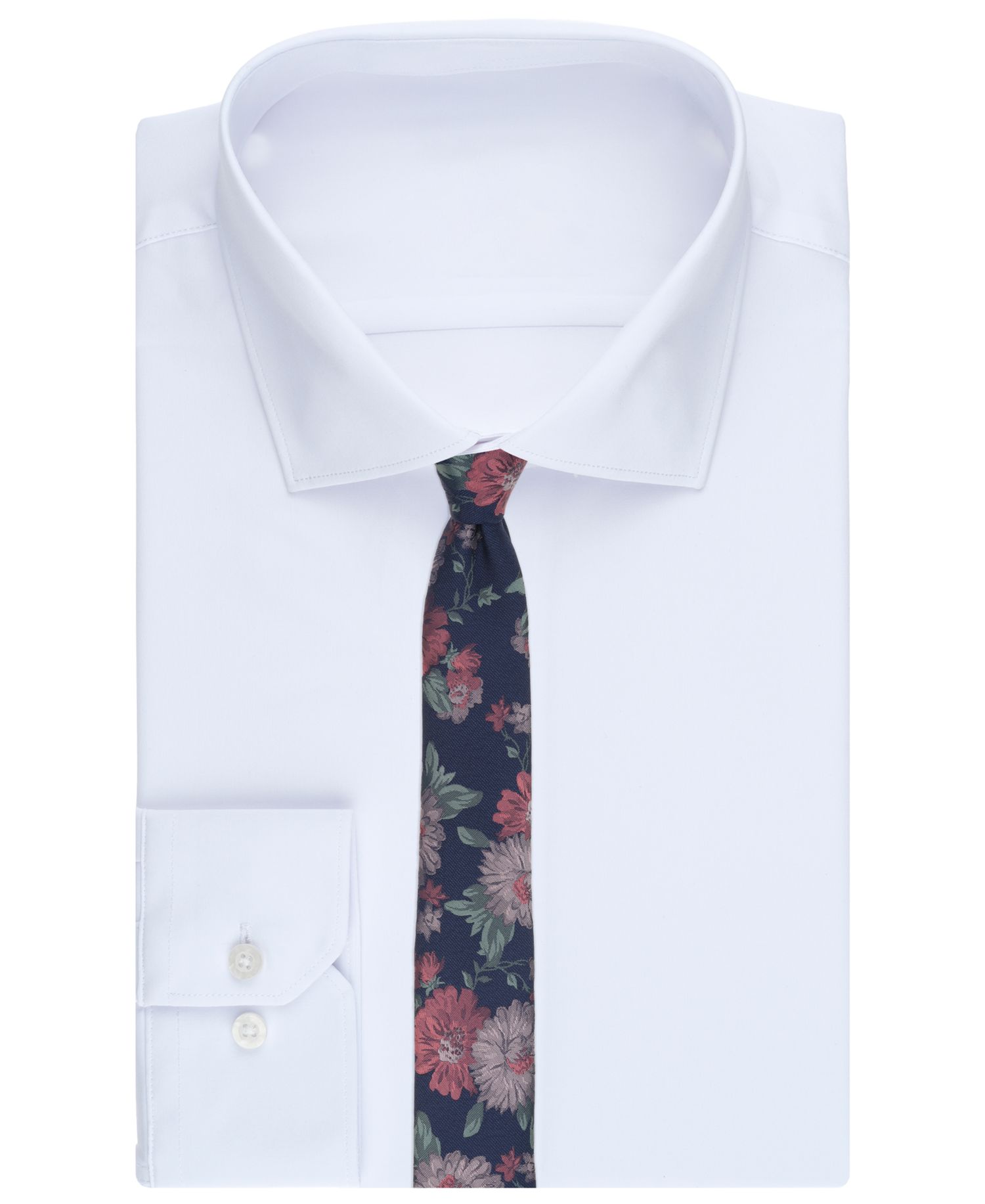 Men's Joelle Floral Skinny Tie