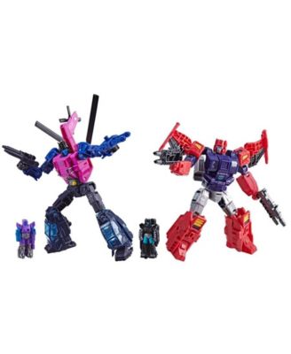 Topspin vs Spinister Set of 2 Deluxe Class | Transformers: Age of the Primes Wreck 'n Doom Collection | Hasbro, Takara Tomy