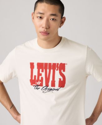 Men's Relaxed-Fit Short-Sleeve Graphic Crewneck T-Shirt