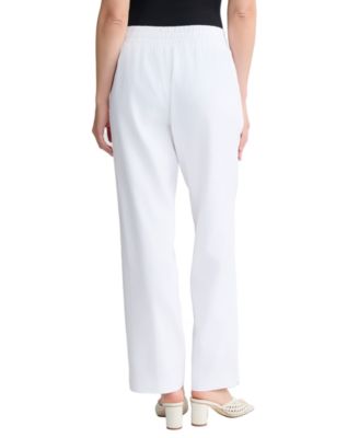 Petite Pull-On Drawstring Pants
