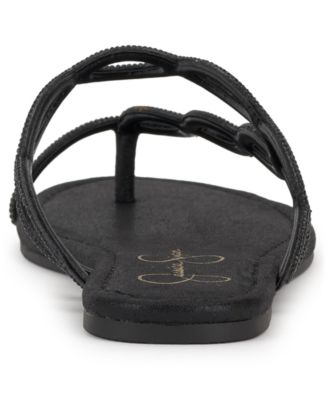 Women's Aloni Braided Toe Ring Flat Sandals