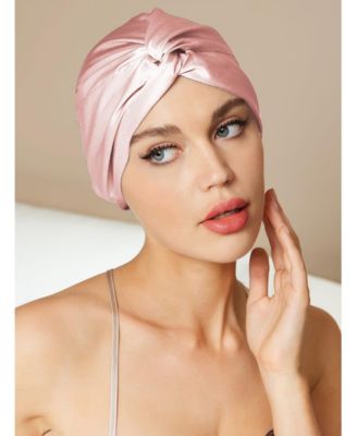 Pure Silk Knot-Front Hair Bonnet