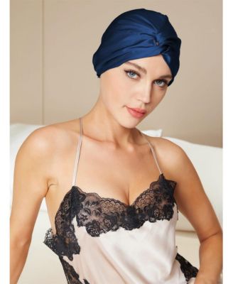 Pure Silk Knot-Front Hair Bonnet
