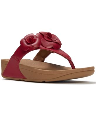 Women's Lulu Flower Toe Post Slip-On Sandals