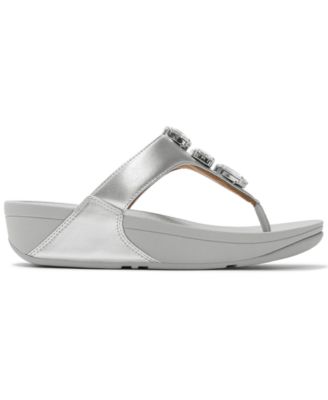 Women's Lulu Ultra Jewel Metallic Toe Post Slip-On Sandals