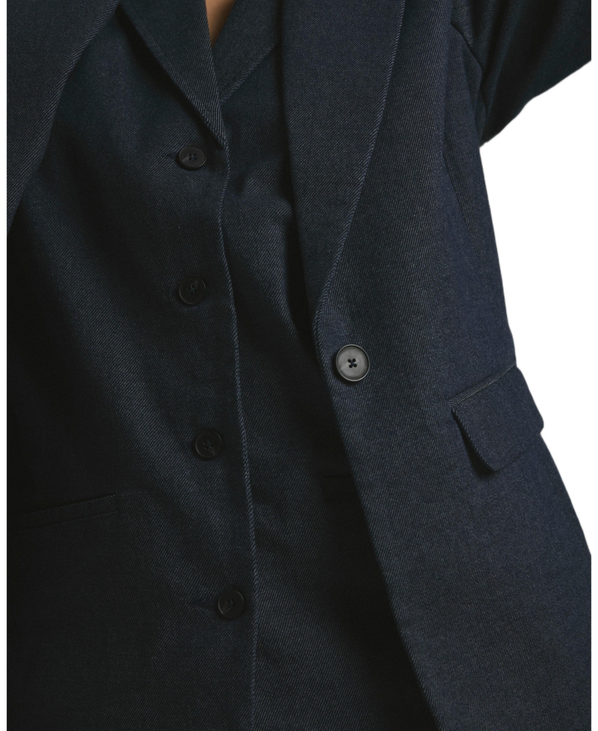 Universal Standard Women's Denim Look Vest