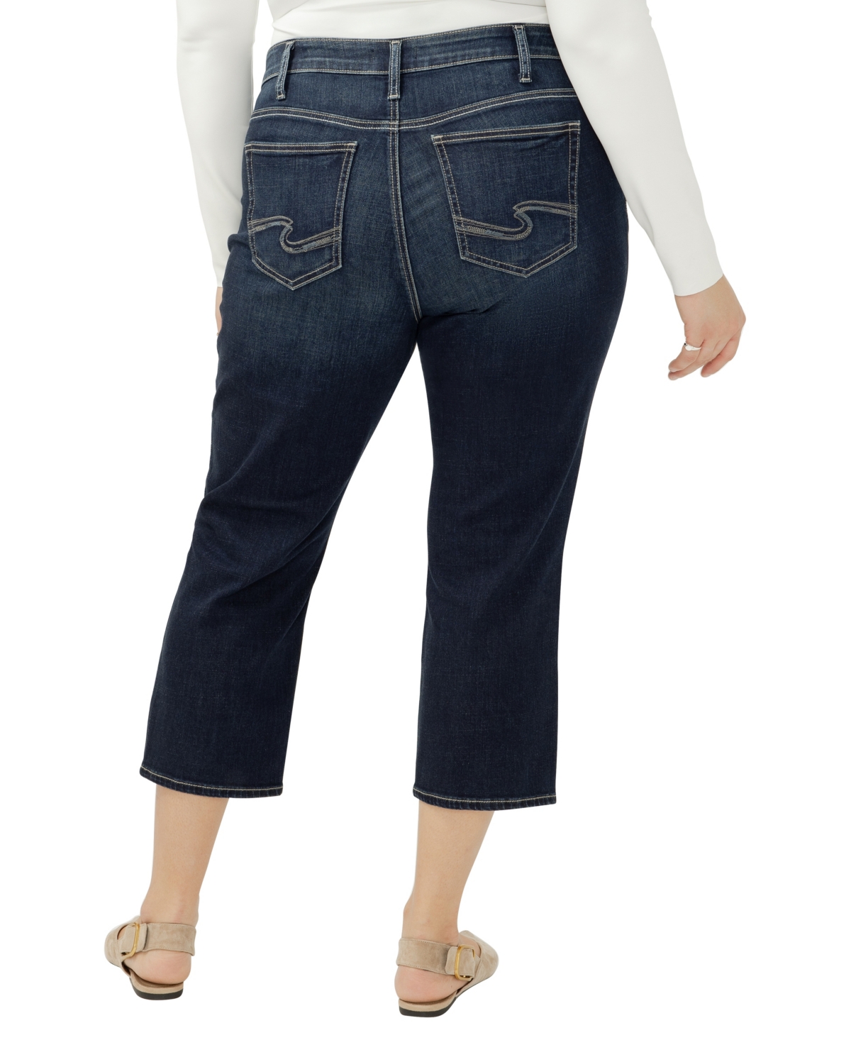 Silver Jeans Co. Plus Elyse Capris