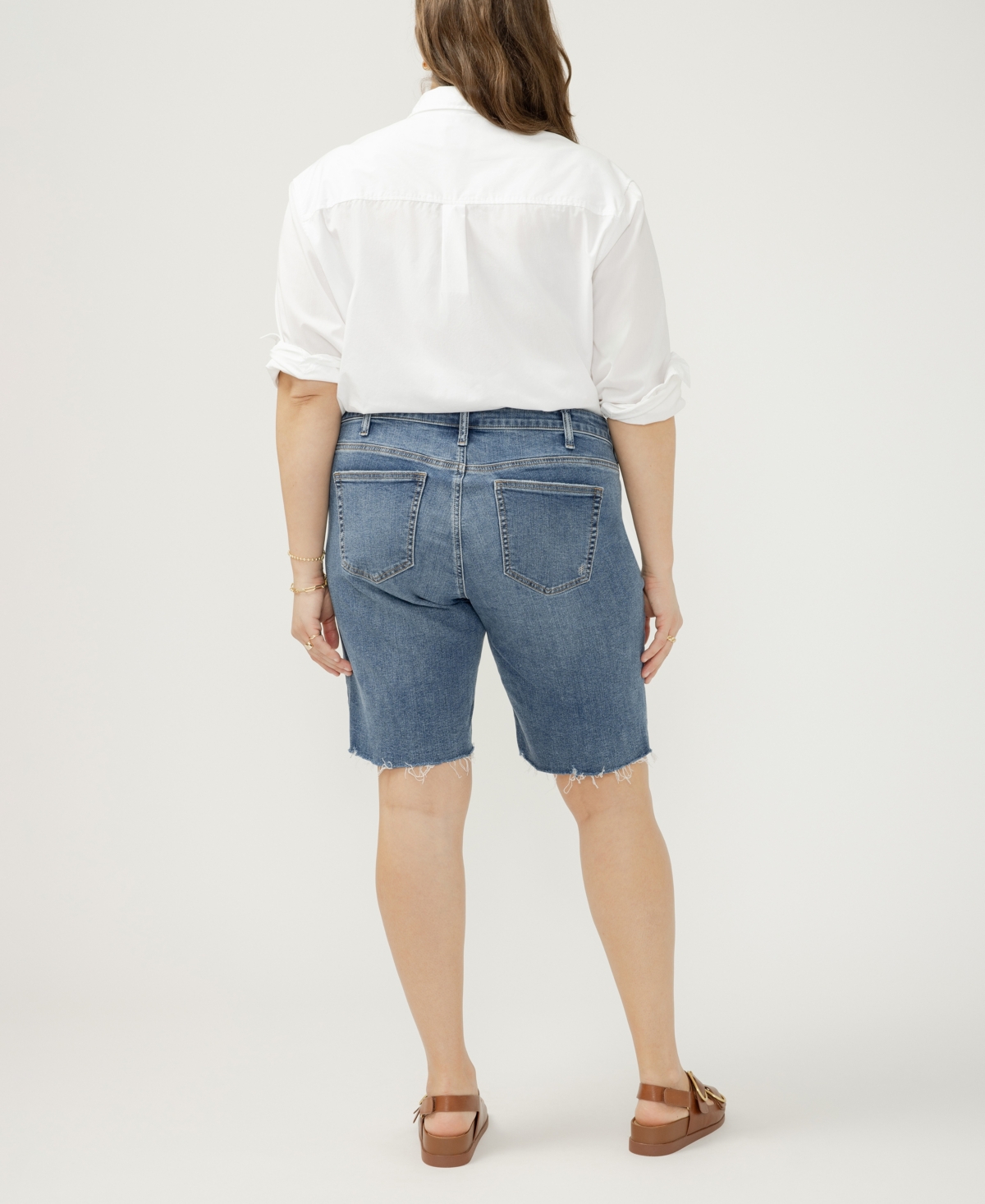 Silver Jeans Co. Plus Elyse Bermuda Shorts