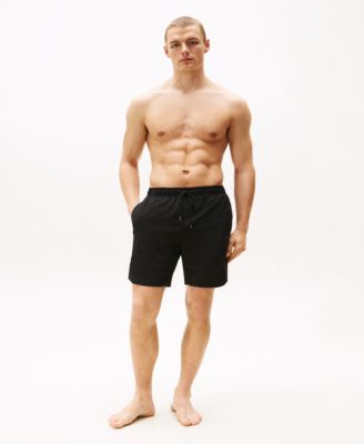 Men's Long Drawstring 7" Swim Trunks