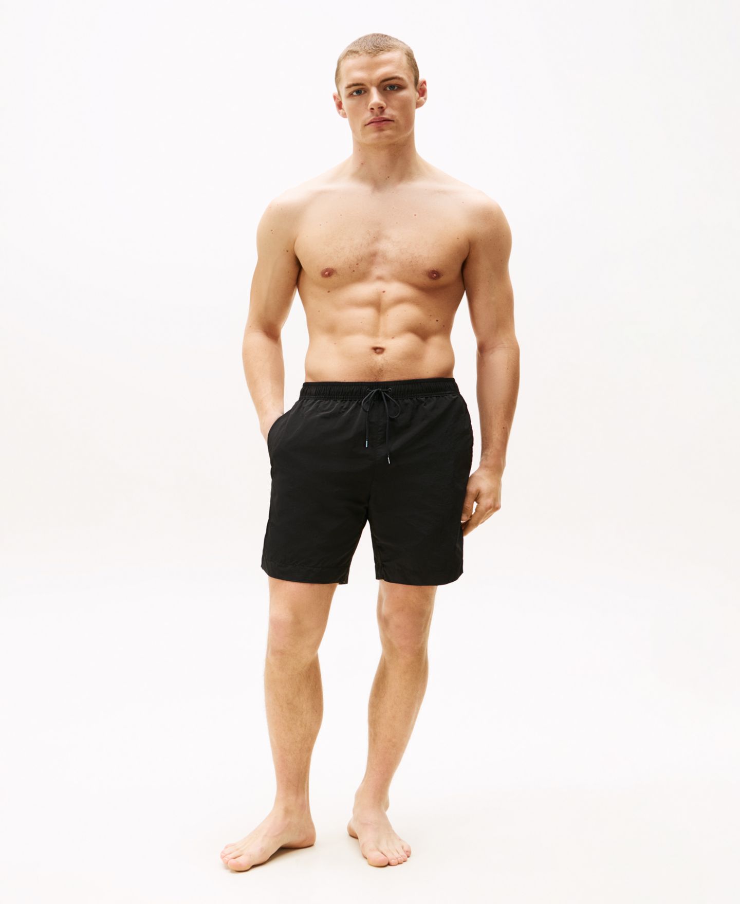 Плавки Drawstring для мужчин — Tommy Hilfiger, цвет: Чёрный — фото 2