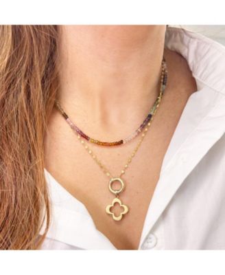 Tundra Sapphire Bead Necklace