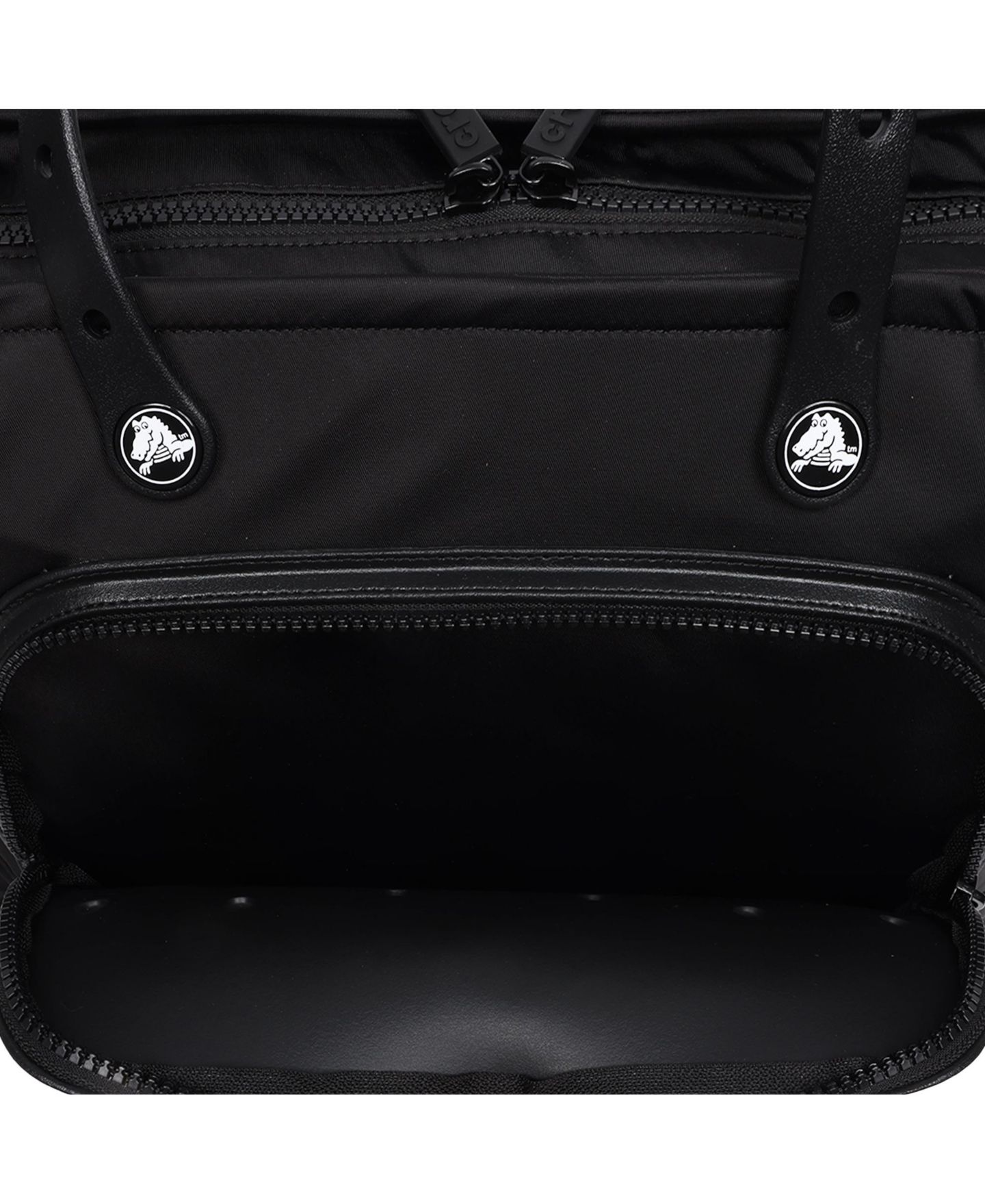 Женская сумка Crocs Large Tote with Pockets, цвет: Чёрный — фото 8