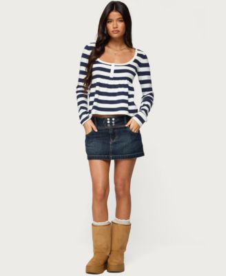 Women's Fatama Denim Mini Skirt