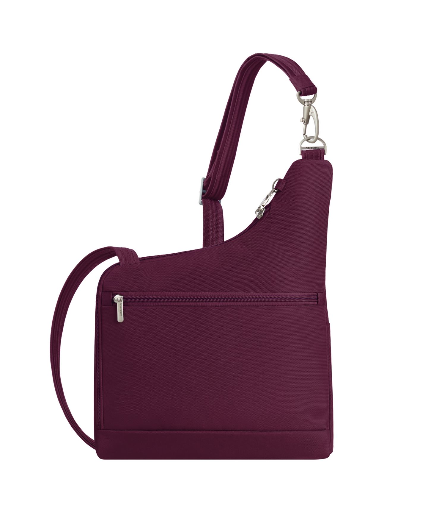 Женская сумка Travelon Anti-Theft Classic Crossbody, цвет: Бордовый — фото 2