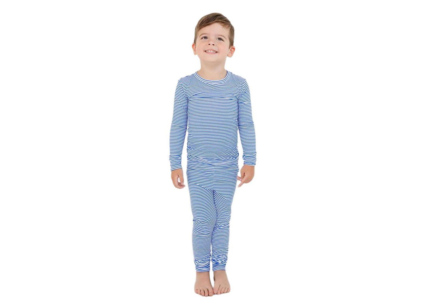 Toddler Boys Stripe Pajama Set