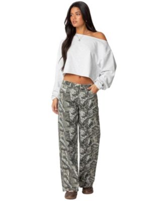 Women's Aveline Off Shoulder Light Sweatshirt