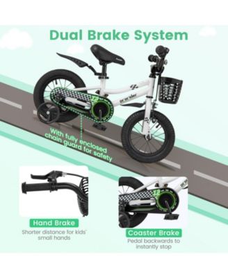 Kids Bike Children Bicycle with Training Wheels for 3-4 Years