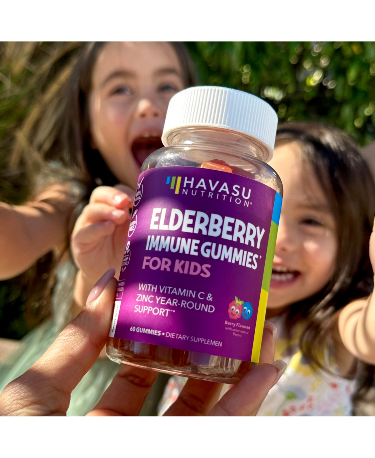 Elderberry Gummies for Kids, Havasu Nutrition, 120ct