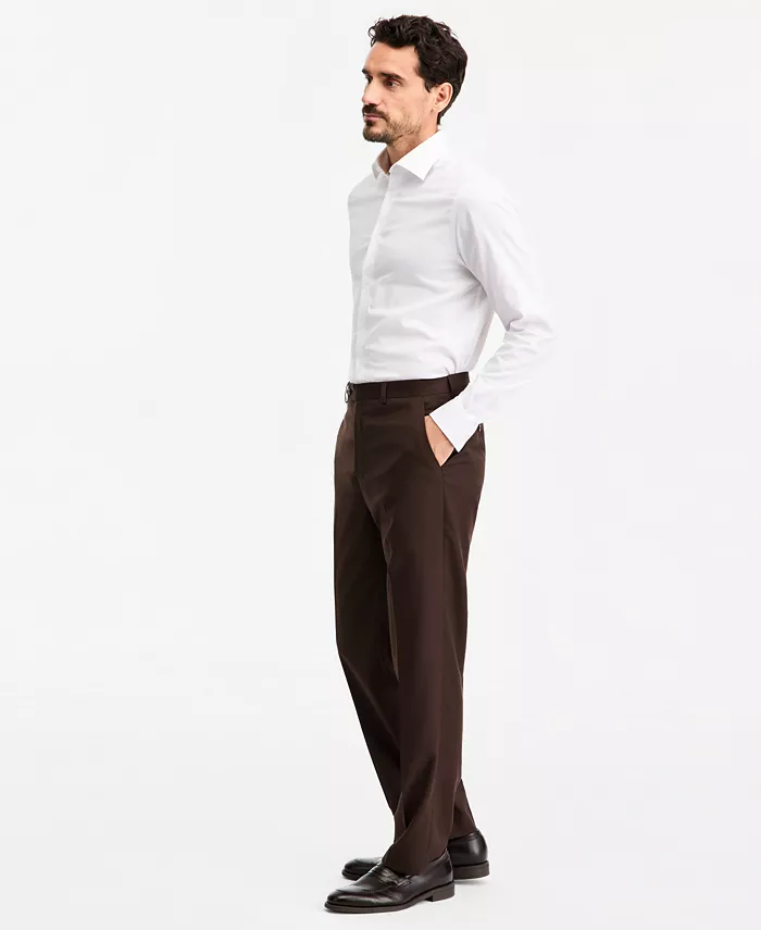Men's Classic-Fit Wool-Blend Suit Separate Pants - thumbnail 2