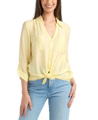 Women's Button-Up Collared Shirt