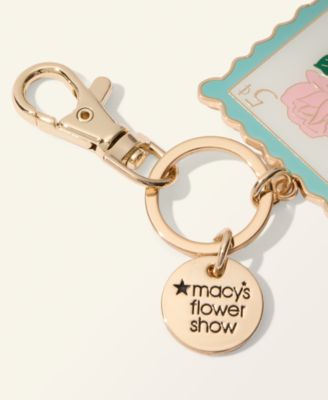 Flower Show Rose Enamel Bag Charm